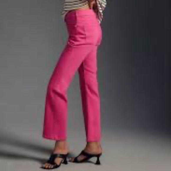 Brand New Pilcro The Yaya Mid-Rise Crop Glare Jeans - Picture 7 of 16